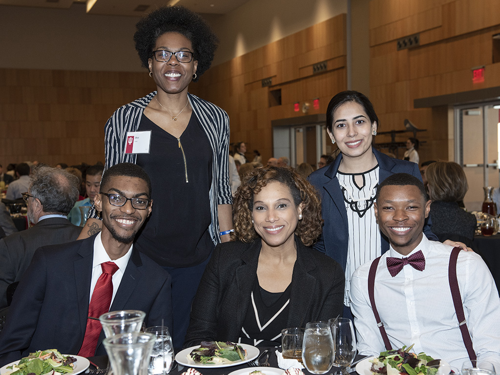 Diners at the IUPUI Elite 50 Event